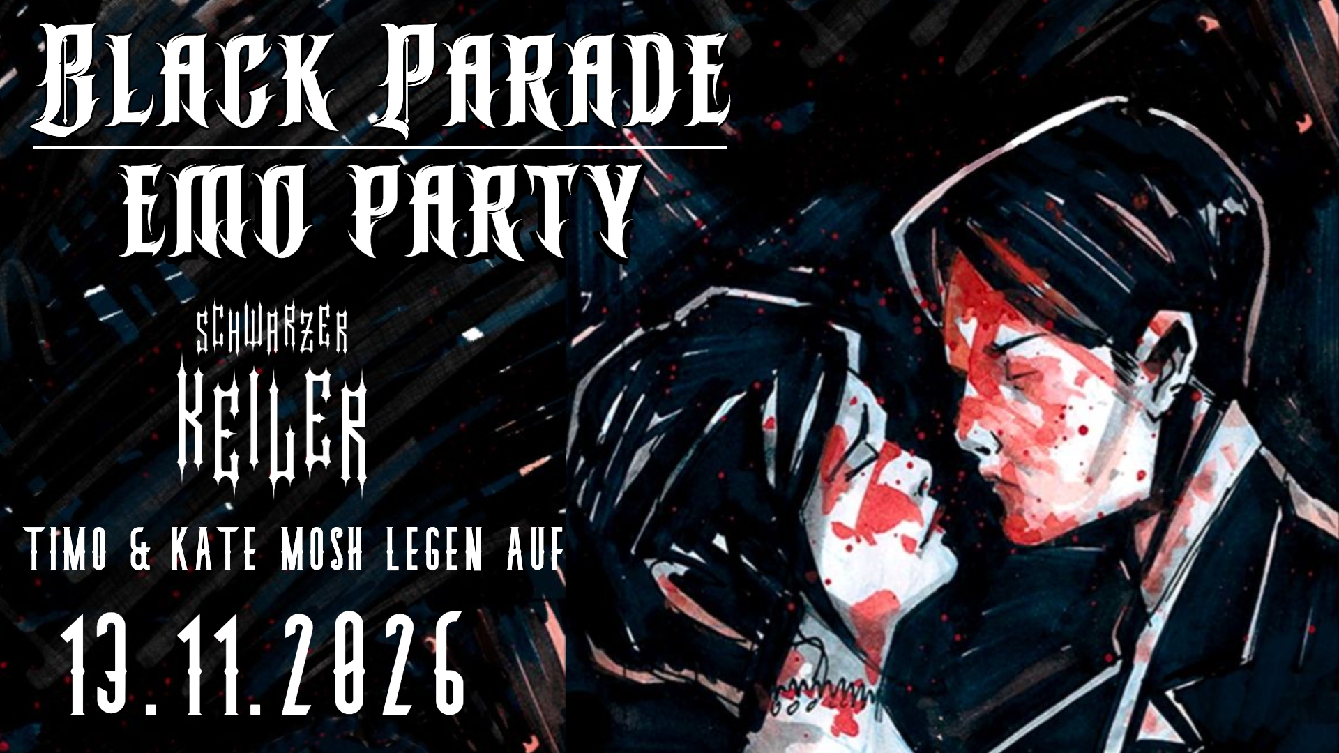 Black Parade † Emo-Party † Schwarzer Keiler Stuttgart